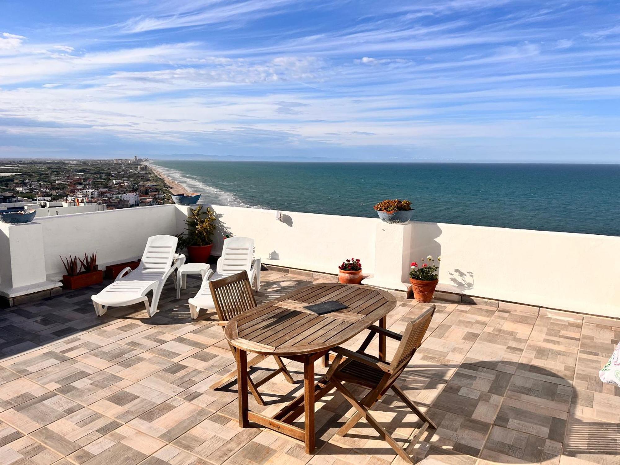 Ferienwohnung Atico El Faro Cullera Faro de Cullera Exterior foto